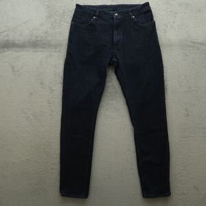 Cloakroom Jeans Mens Fits 31x32 Blue Italian Candiani Denim Slim Fit Dark Wash